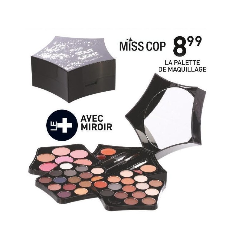 Coffret starlight little miror Miss Cop