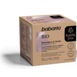 Crème de nuit visage rajeunissant BIO 50ml BABARIA 31713