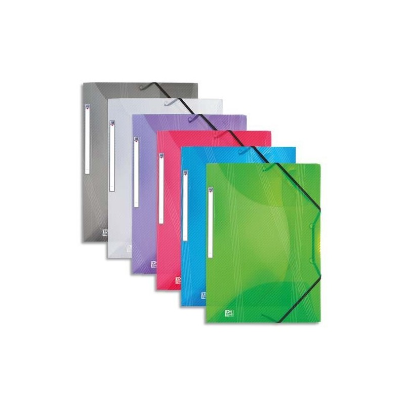 Chemise 3 rabats à élastique Polypro Assorti Elba Hawaï