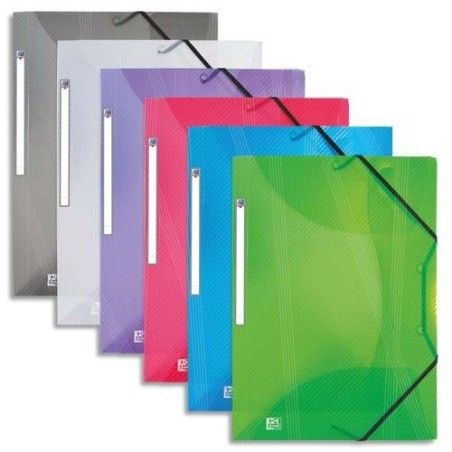 Chemise 3 rabats à élastique Polypro Assorti Elba Hawaï