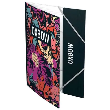 Chemise élastique 3 rabats oxbow basic 24x32 carte assorti