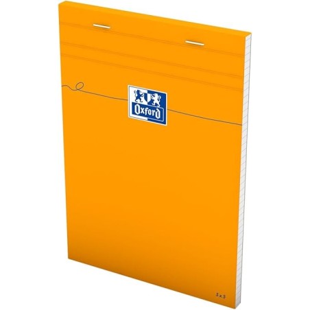 Bloc note A7 160p 80g Q5x5 Oxford
