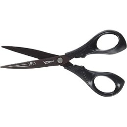 Ciseaux de bureau symétrique Titanium 17cm ss blister Maped