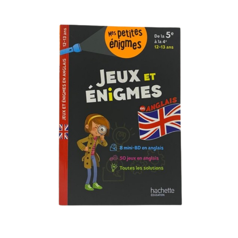 Jeux et énigmes en anglais de la 5e à la 4e