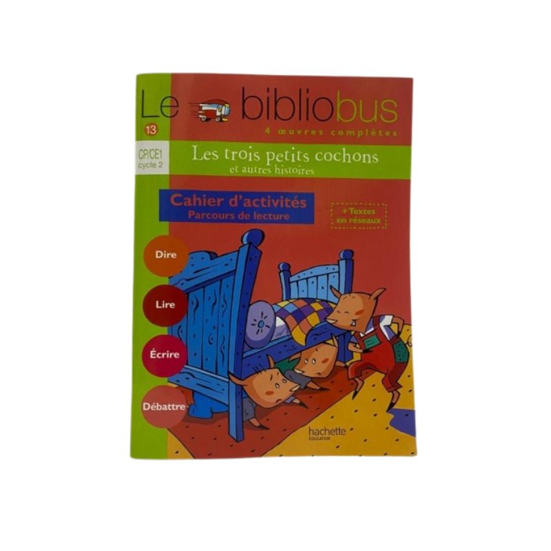 LE BIBLIO BUS N013 CE1 CAHIER TROIS PETITS COLL