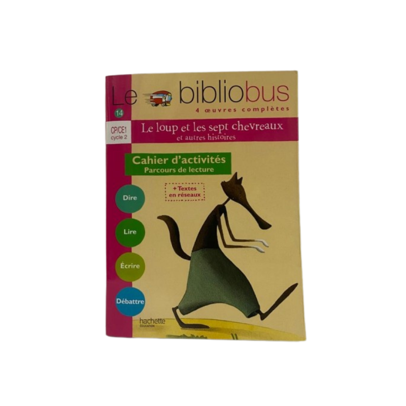 LE BIBLIO BUS N014 CE1 CAHIER LOUP ET LES SEPT