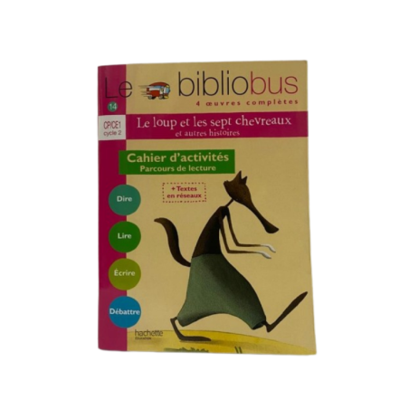 LE BIBLIO BUS N014 CE1 CAHIER LOUP ET LES SEPT