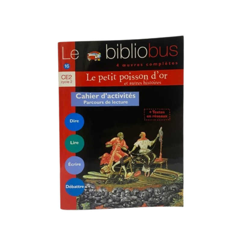LE BIBLIO BUS N016 CE2 CAHIER PETIT POISSON D'OR