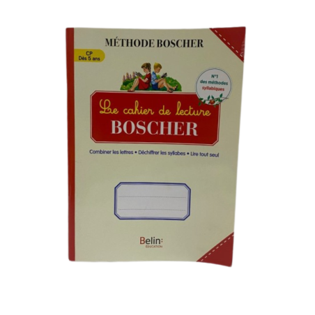 Cahier de lecture Boscher dès 5 ans BELIN