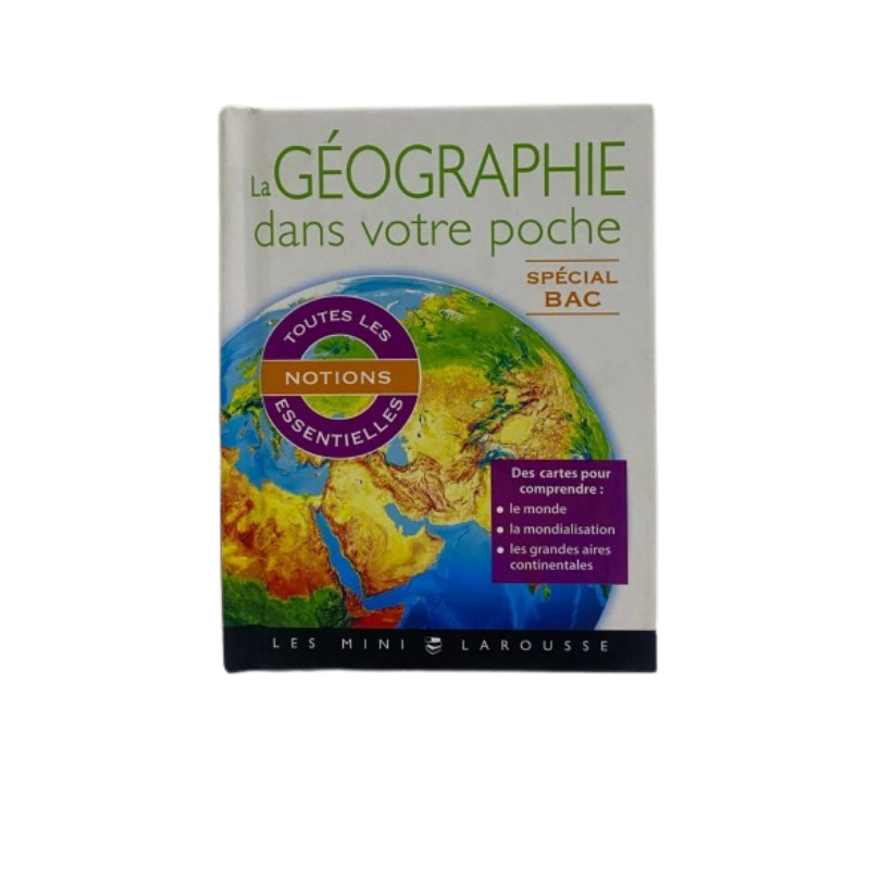 Géographie dans votre poche