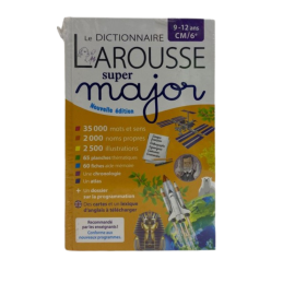 DICTIONNAIRE SUPER MAJOR 9-12 ANS COLLECTIF L