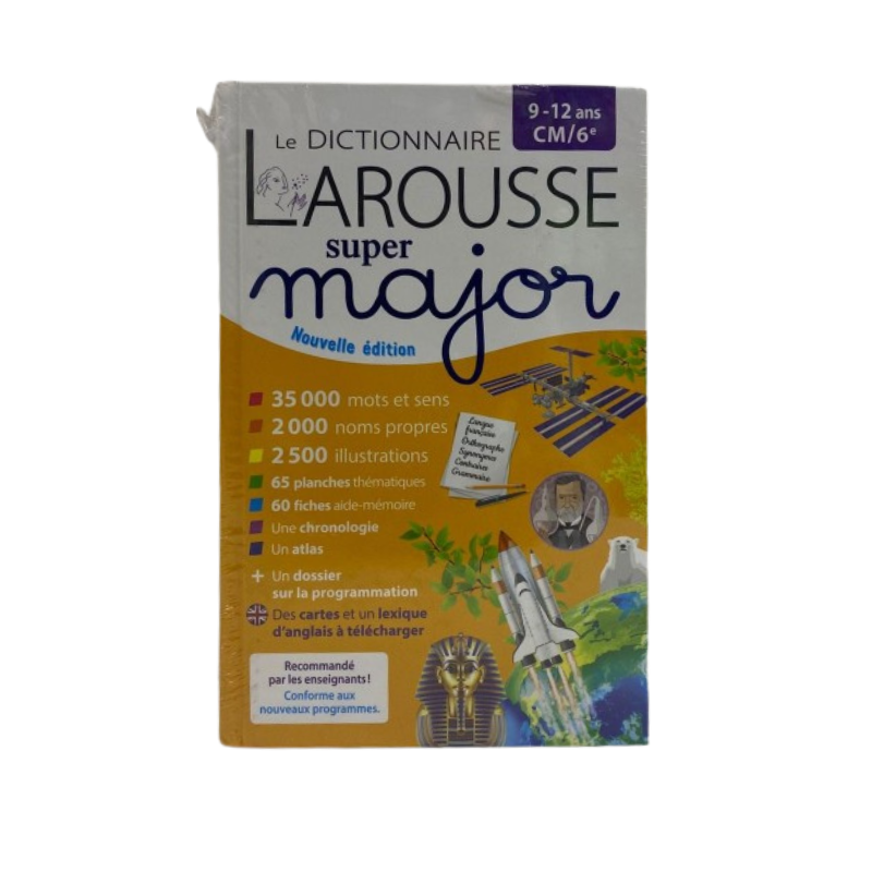 DICTIONNAIRE SUPER MAJOR 9-12 ANS COLLECTIF L