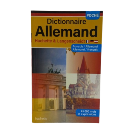 Dictionnaire poche Allemand-Français 45 000 mots HACHETTE