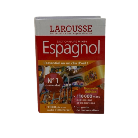 Dictionnaire Mini plus F/Espagnol 400phrases (110 000mots)Larousse