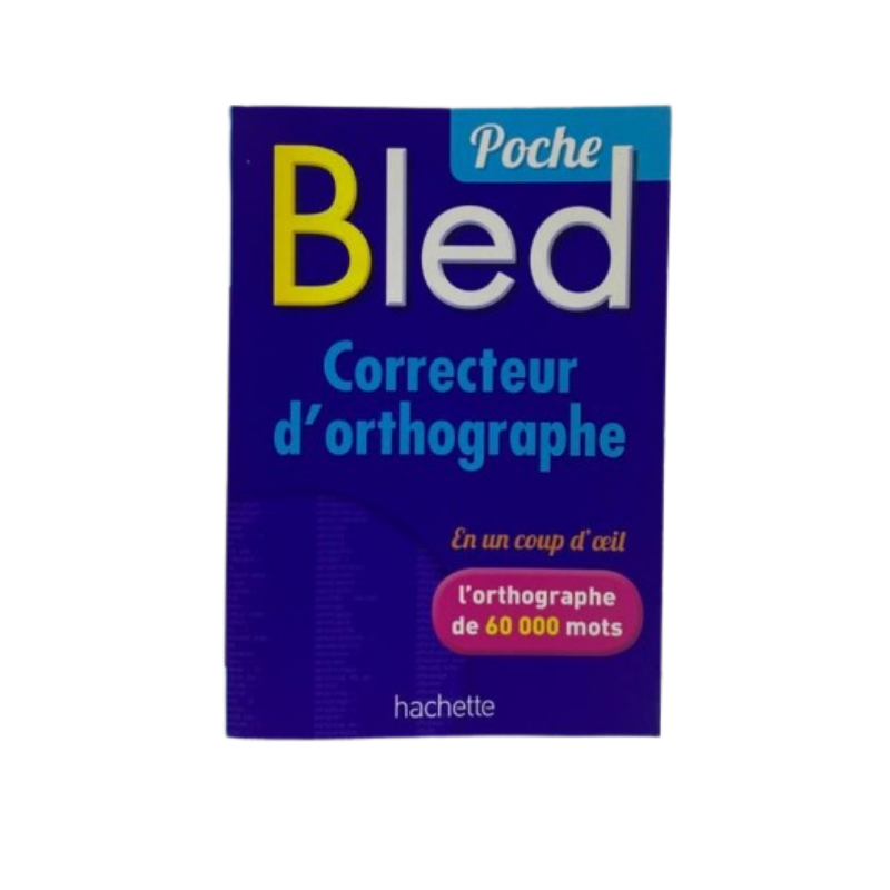 Bled Poche Correcteur d'orthographe