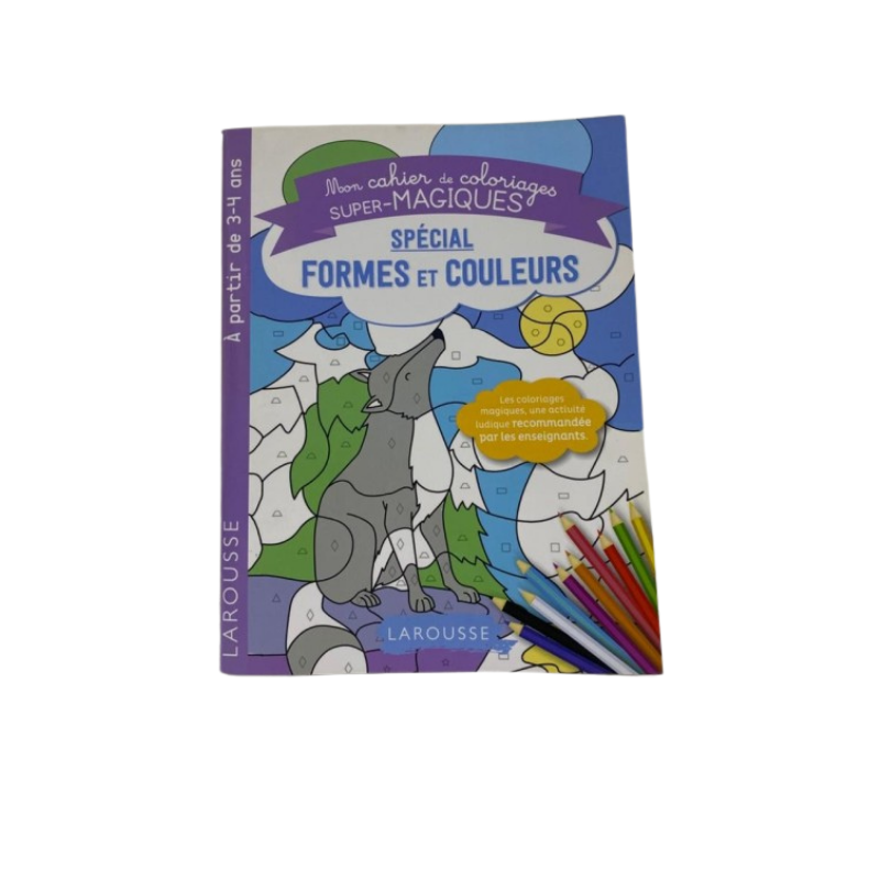 Coloriages magiques formes et couleurs