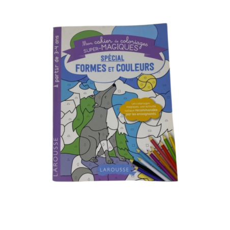 Coloriages magiques formes et couleurs