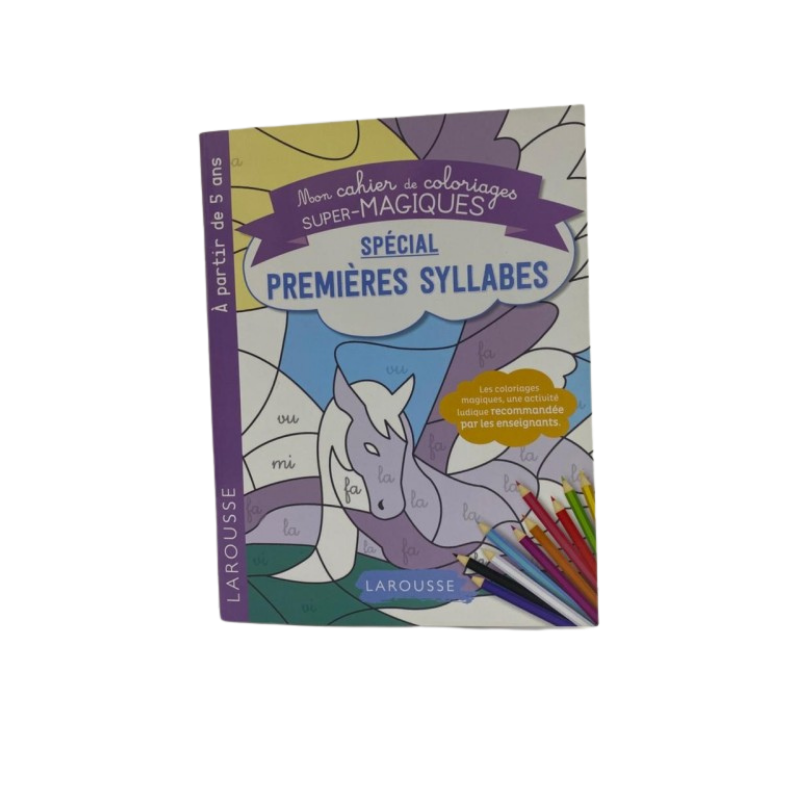 Coloriages magiques mes premières syllabes