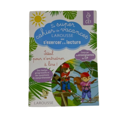 Super cahier de vacances en rout vrs la lecture av les loulous CP-CE1