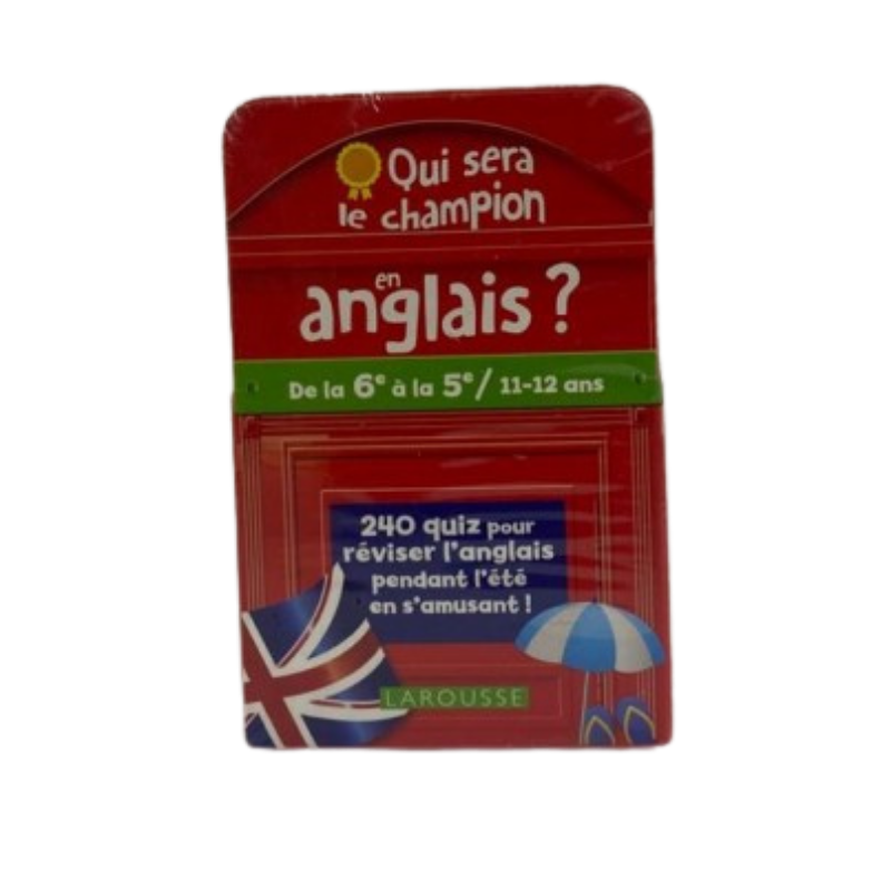 Qui sera le champion en Anglais (À partir de 11ans)