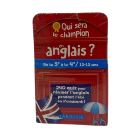 Qui sera le champion en Anglais (À partir de 12ans)