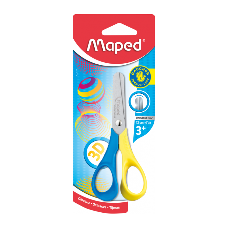 Ciseaux Vivo 12cm gaucher Maped