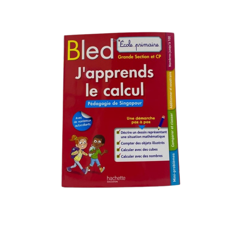 BLED J'APPRENDS CALCUL GS/CP PRINCE-C+BREM