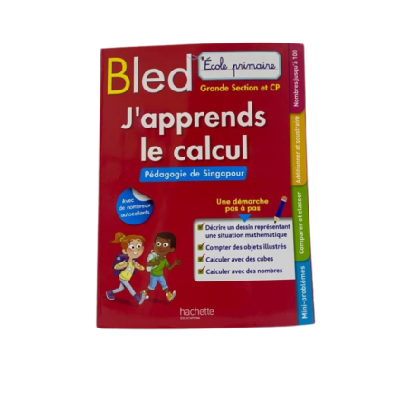 BLED J'APPRENDS CALCUL GS/CP PRINCE-C+BREM