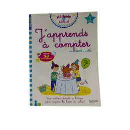 SAMI& JULIE-j'apprends à compter dès 5 ans HACHETTE