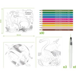 Set de coloriage AQUA ART DINOSAURE CREATIV Maped