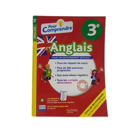 POUR COMPRENDRE  Cahiers - Anglais 3e HACHETTE