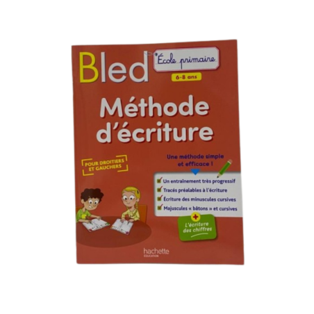 BLED MÉTHODE D'ÉCRITURE 6-8 ANS COLLECTIF H.E