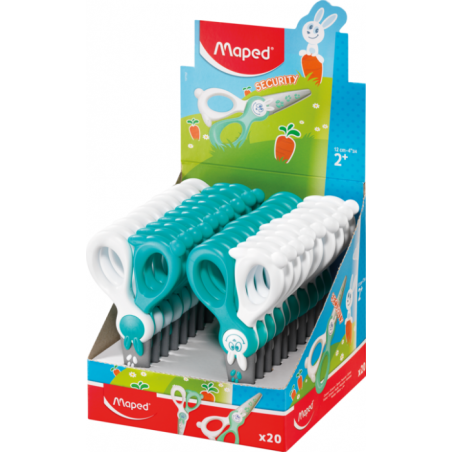 Ciseaux écolier KidiCut 12cm Maped