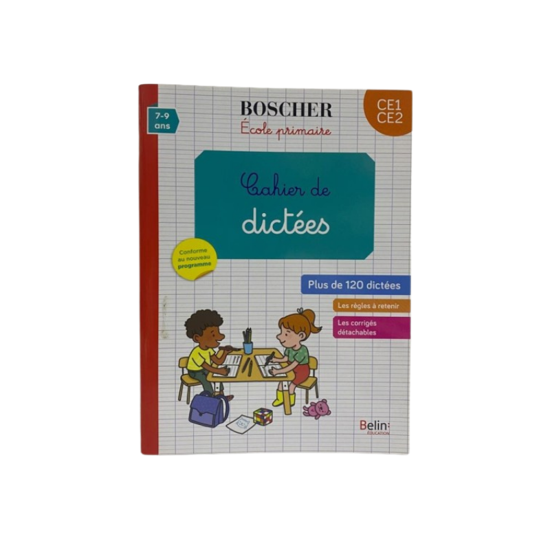 Cahier de dictées CE1/CE2 Boscher
