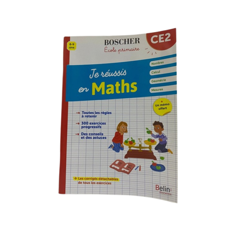 Je réuissis  en Maths CE2