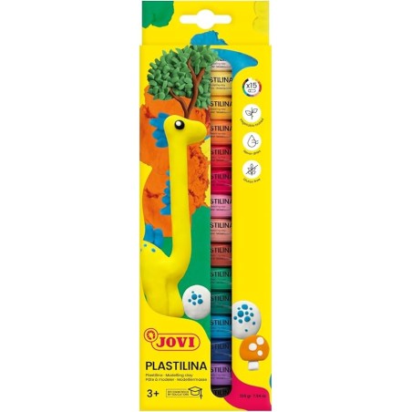 Pâte à modeler 15 couleurs JOVI