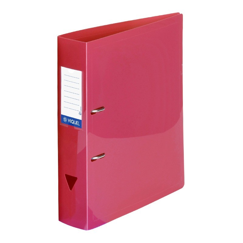 Classeur à levier Polypro Dos 70 Assortis VIQUEL