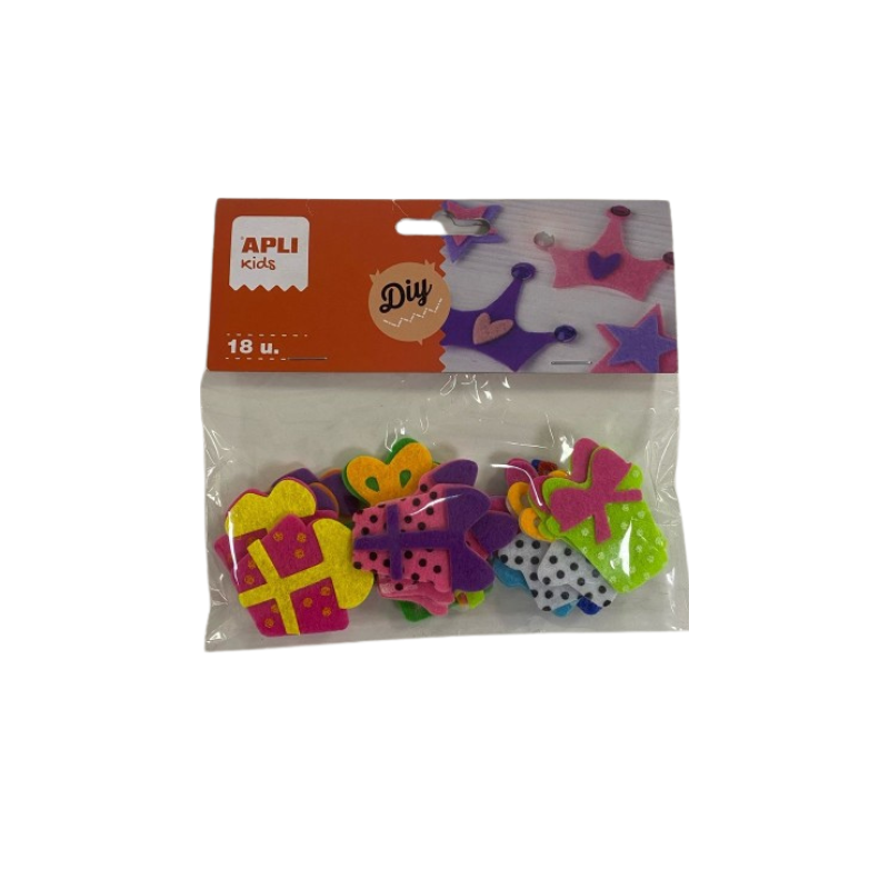 Feutrine cadeaux sach 18 APLI KIDS