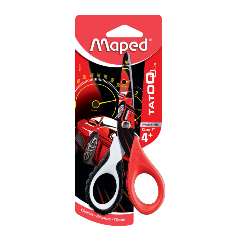 Ciseaux écolier 13 cm tatoo innovation Maped