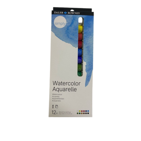 SIMPLY AQUARELLE 12X12ML SET