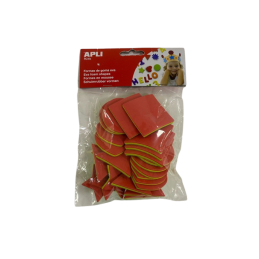 Mousse formes géométrique tricolore sach 25 APLI KIDS