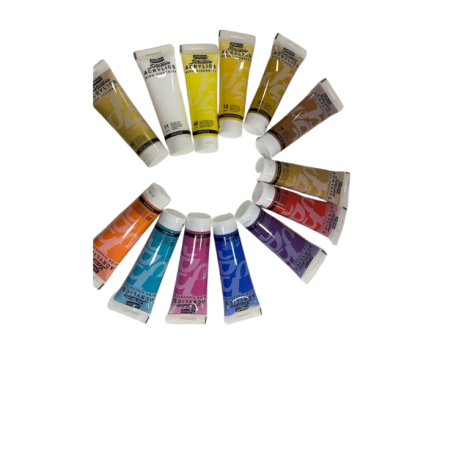 Peinture acrylique Studio 5tubes 100ml assorties