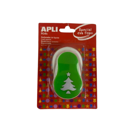 Perforatrice fantaisie mousse sapin APLI KIDS