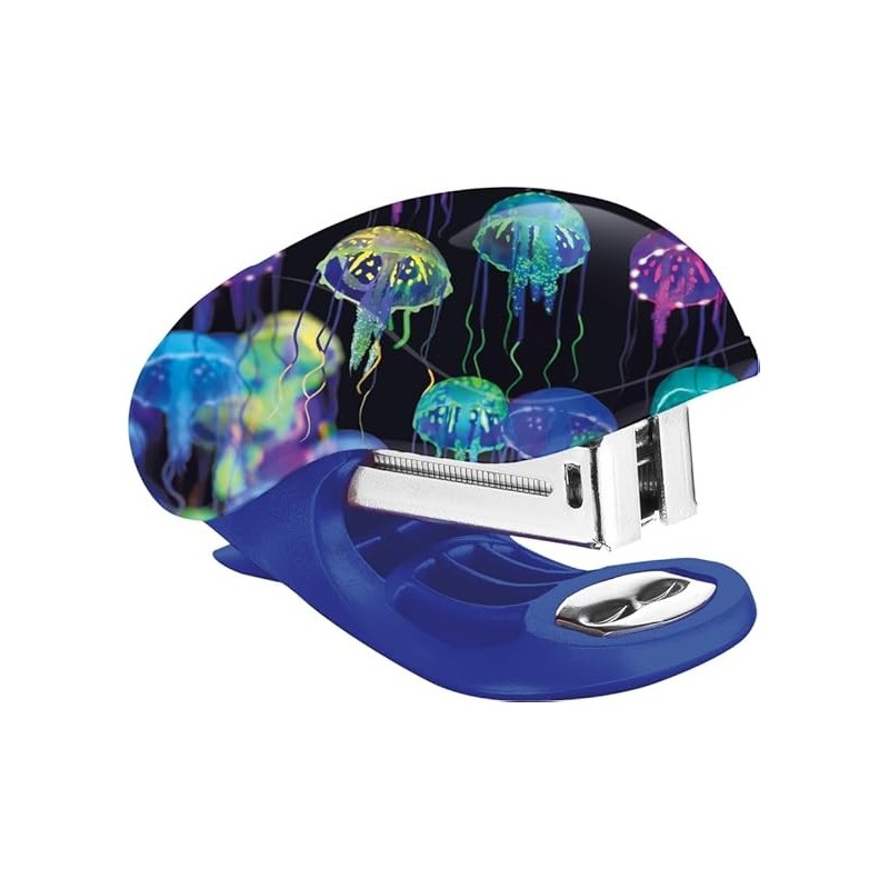 Mini agrafeuse DEEPSEA PARADISE 26/6 + 400 agrafes blister Maped