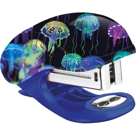 Mini agrafeuse DEEPSEA PARADISE 26/6 + 400 agrafes blister Maped