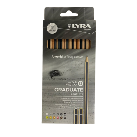 Crayon graphite LYRA 12 paquets