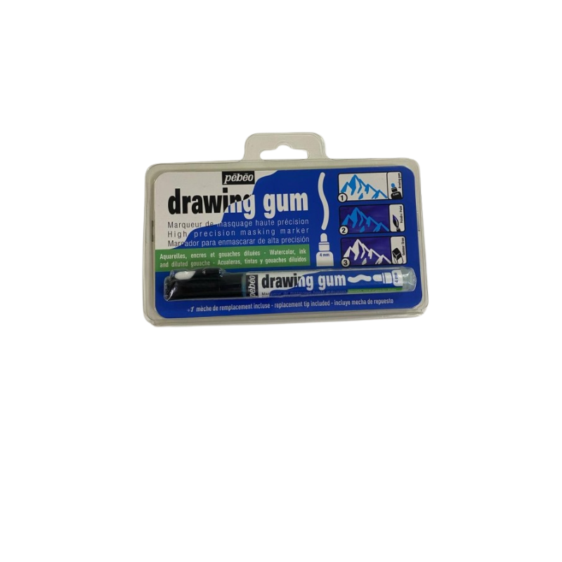 3 Marqueurs Drawgum BA 4mm RD/SC