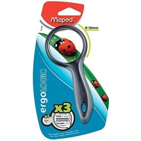 Loupe 50mm ss blister Maped