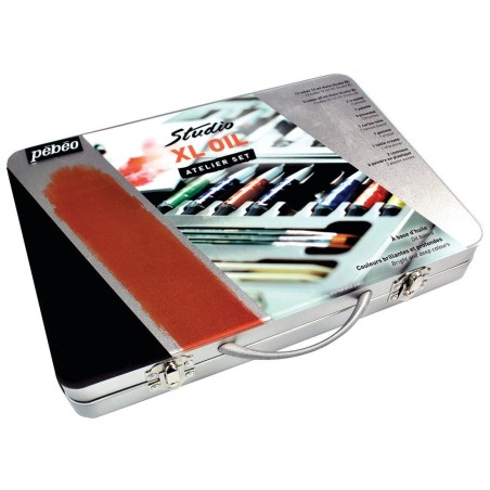 Huile fine XL Coffret atelier métal