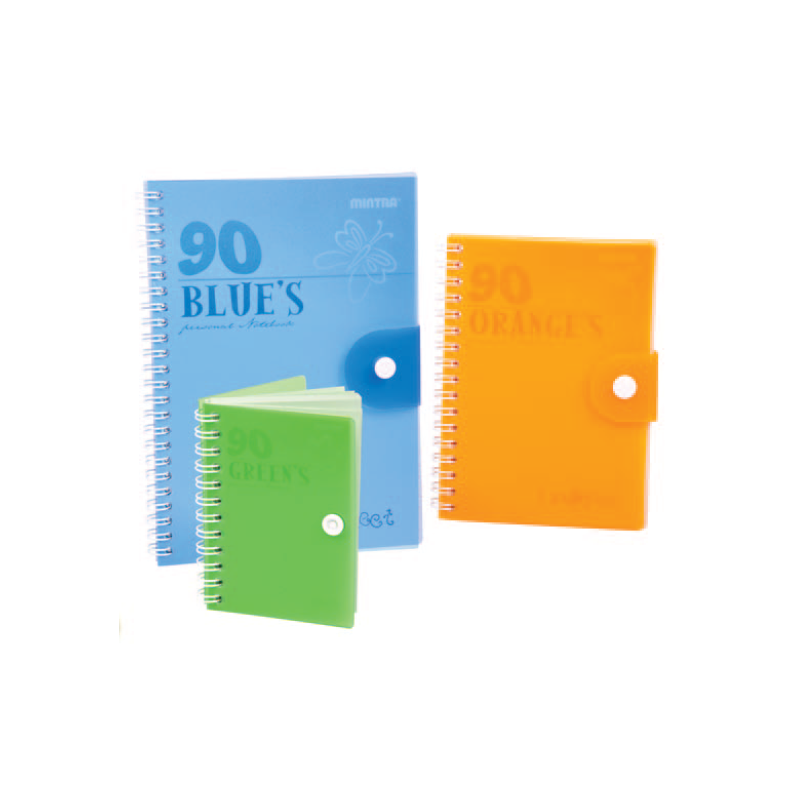 Note book 90's 5x5 Mintra